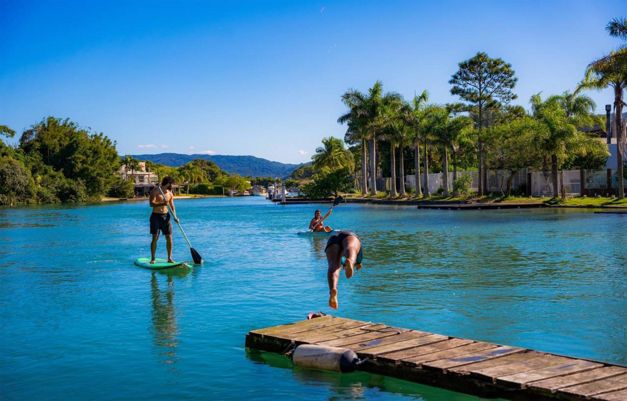 Nomades Riverside - Adventure Hostels & Coworking Florianópolis Екстериор снимка